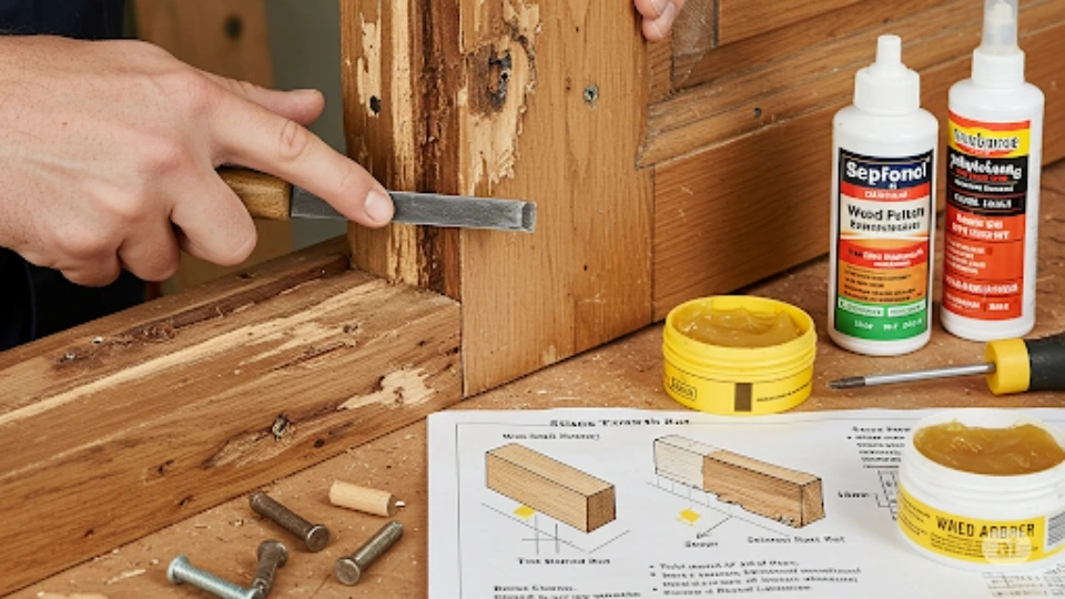 Close-up of wood rot damage on a Houston home's door jamb showing discoloration and deterioration due to humidity