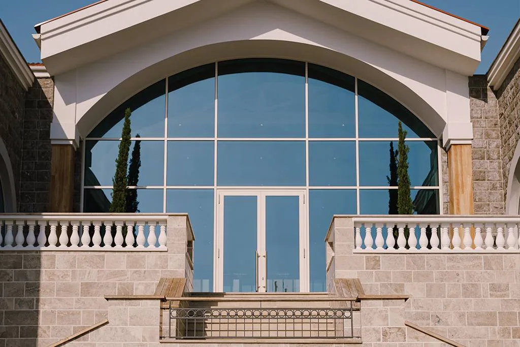 Misaligned sliding glass door repair Austin home causing difficulty in opening and closing.