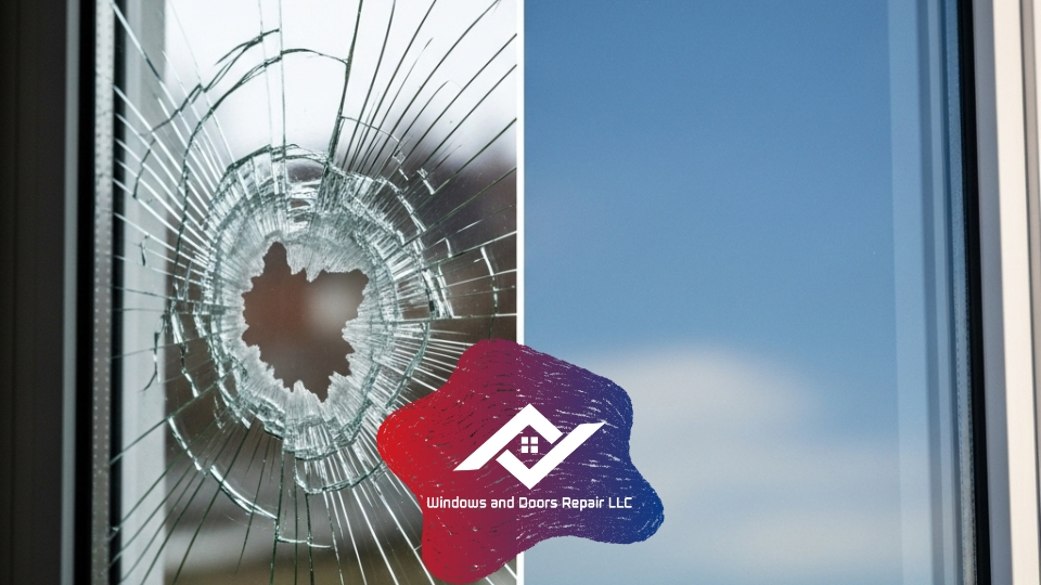 Energy-efficient replacement glass for windows reducing heat and glare in a Houston home.