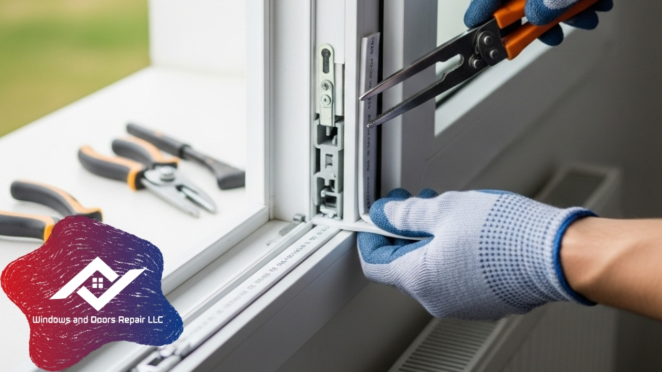 Installing vinyl window weatherstripping for a perfect factory-grade seal on modern windows.