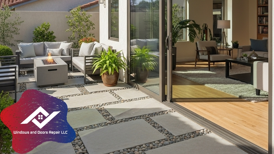 Sliding glass patio door repair to enhance your Houston home.