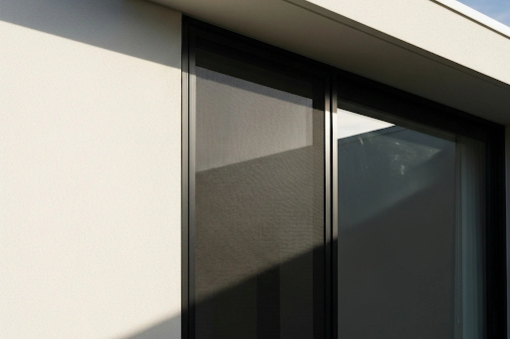 A durable, pet-resistant screen door replacement, designed to withstand claws and paws.