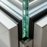 A flawless window seal and pristine glass after an expert glass repair by our team, showcasing our quality work in arlington.