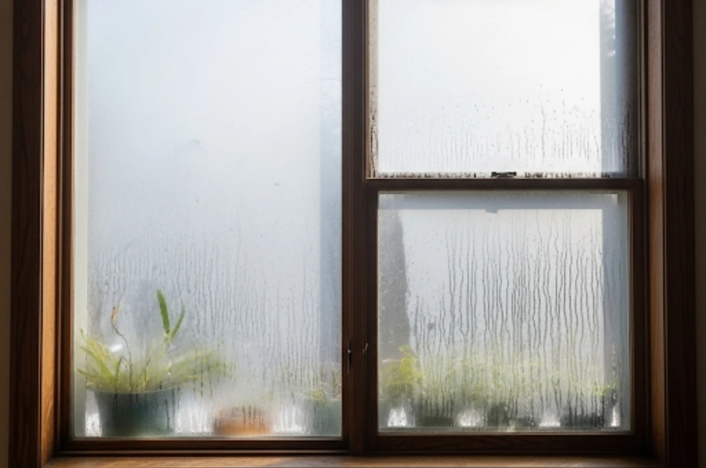 Friendly technician performing a professional window repair in an Arlington, Texas home.
