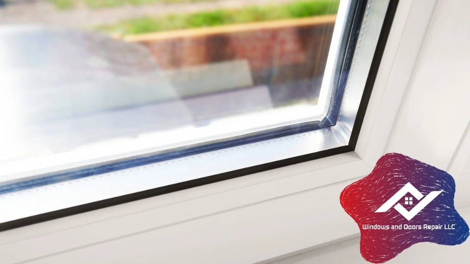 Ineffective window seal tape in Garland failing to provide a real solution for a broken window seal.