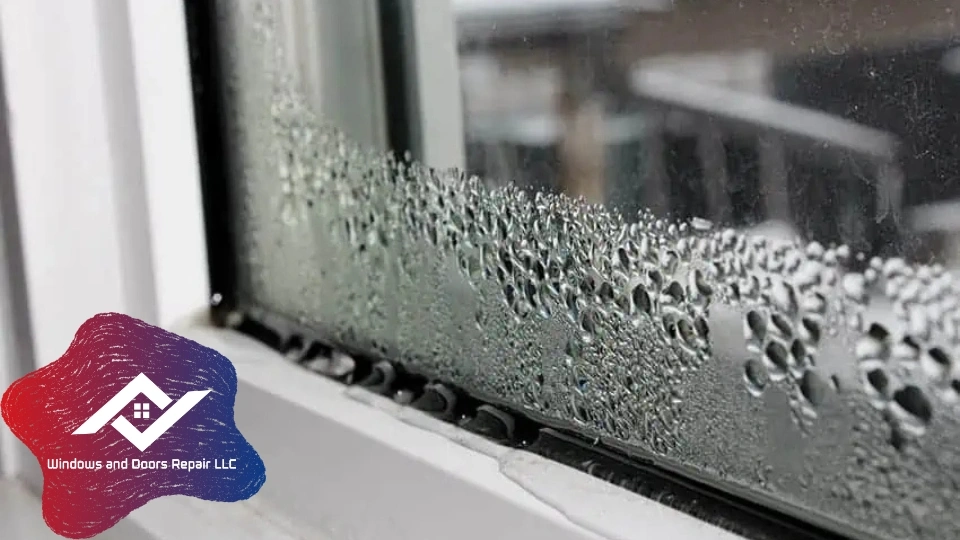 after comparison of a foggy double pane window repair in Corpus Christi, TX.