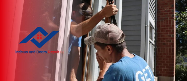A certified technician performing an expert window repair inspection in Corpus Christi, TX.