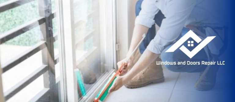 A perfectly restored window seal in Arlington, TX, after our professional repair service.