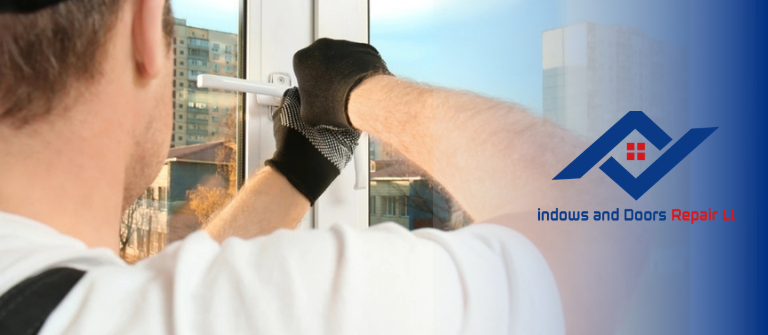 An experienced technician from Windows And Doors Repair LLC performing a detailed window repair inspection in a Fort Worth, TX home.