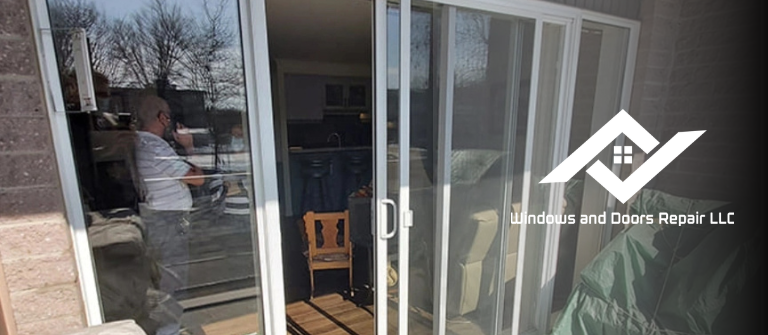 Close-up of a perfectly aligned and repaired historic wooden door, showcasing superior craftsmanship.
