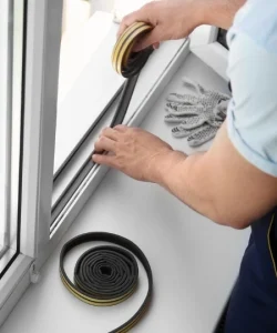 A crystal-clear window after a successful window seal repair in San Antonio.