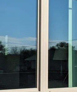 A perfect, clear window after a successful window repair in Austin by Windows And Doors Repair LLC.