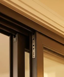 A perfectly repaired sliding glass door repair Fort Worth, gliding smoothly after our professional service.