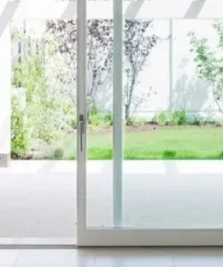 A perfectly repaired sliding glass door Plano gliding smoothly after service from Windows And Doors Repair LLC.