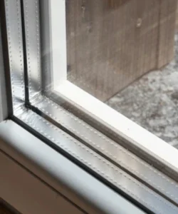 A technician skillfully applying a new seal.