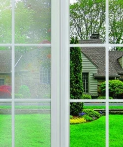 Before and after a professional window repair in Corpus Christi by Windows And Doors Repair LLC.